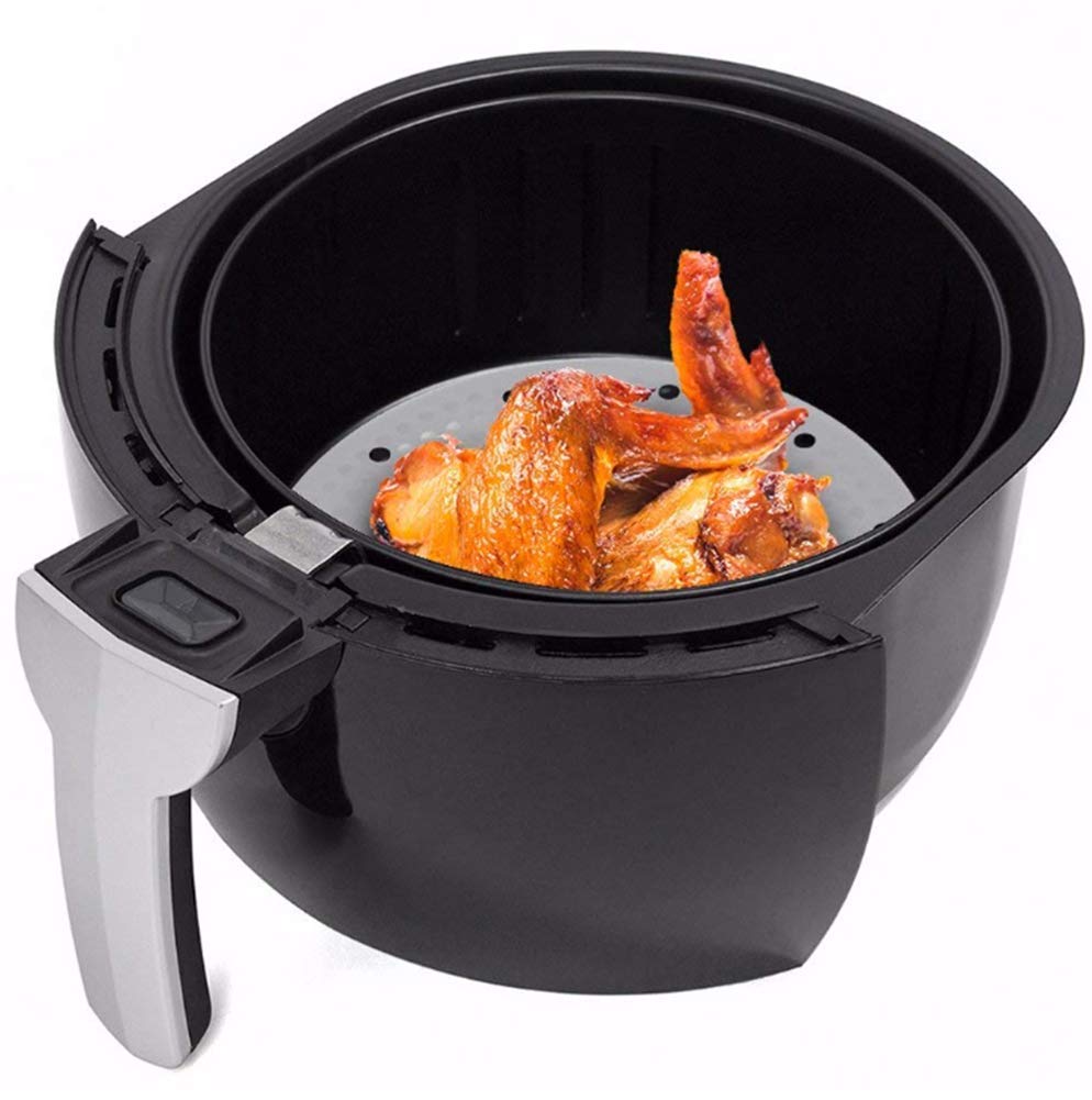 Air Fryer Parchment Paper, Set Of 200, 6 Inch Round Air Fryer Liners/Air Fryer Perforated Parchment Paper For Air Fryer, Steamin